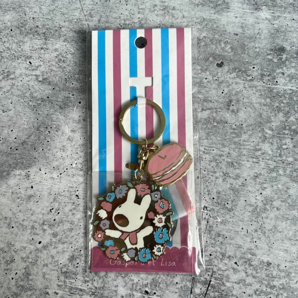 Gaspard et Lisa Keychain